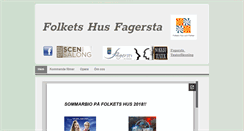 Desktop Screenshot of fagerstafolketshus.se